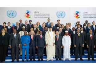 امير  قطر يفتتح مؤتمر الامم المتحدة للدول الاقل نموا